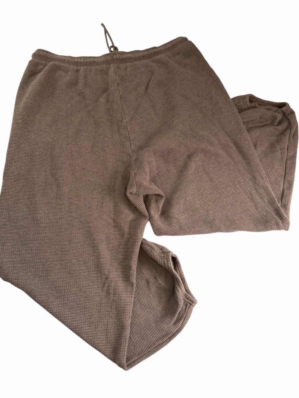 Athleta Tranquil Chocolate Waffle Jogger lounge Pants size large - Picture 3 of 7